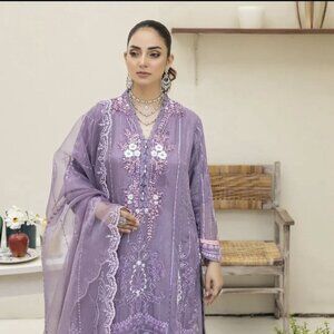 women Beautiful handwork Pakistani ready to wear suit party wear suit wedding